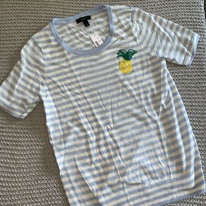 Jcrew pineapple shirt/summer sweater